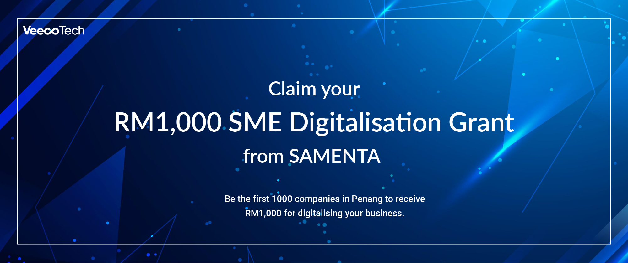 Penang Digital Grant RM1000 from Samenta