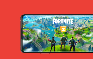 Fornite on an Android phone