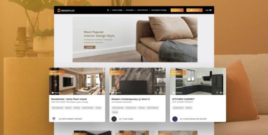 Web Design in Malaysia done for Renoplus