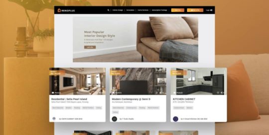 Web Design in Malaysia done for Renoplus