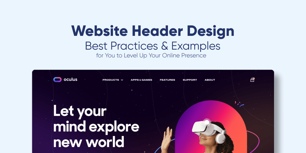 Featured Image web header design