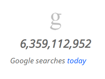 google search live stat