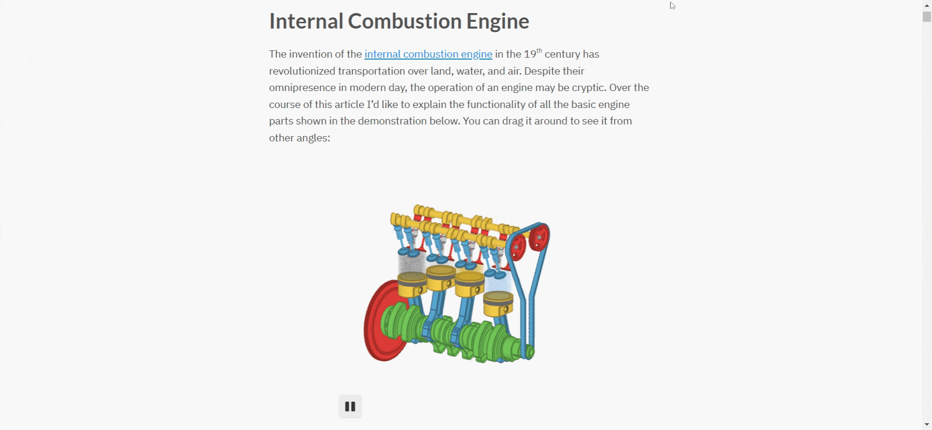 GIF for internal combustion engine