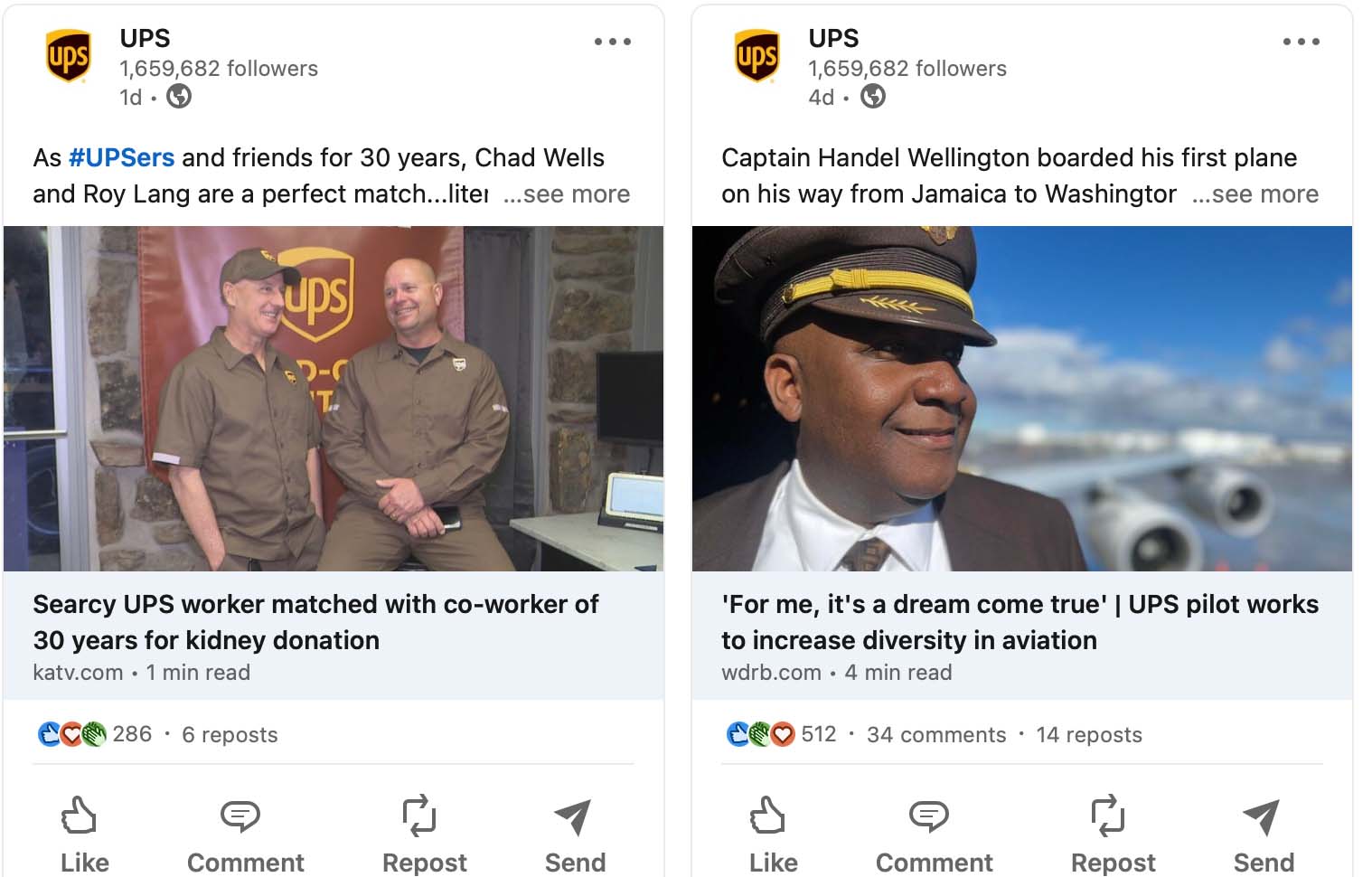 linkedin post