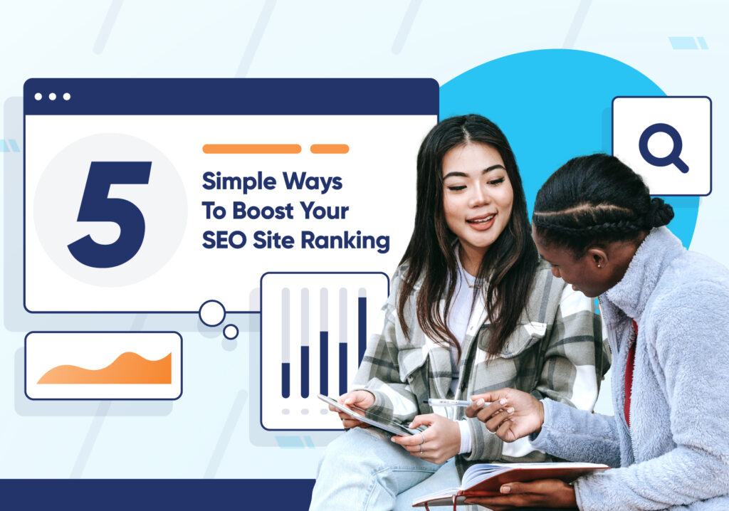5 Simple ways to boost your SEO site ranking featured image