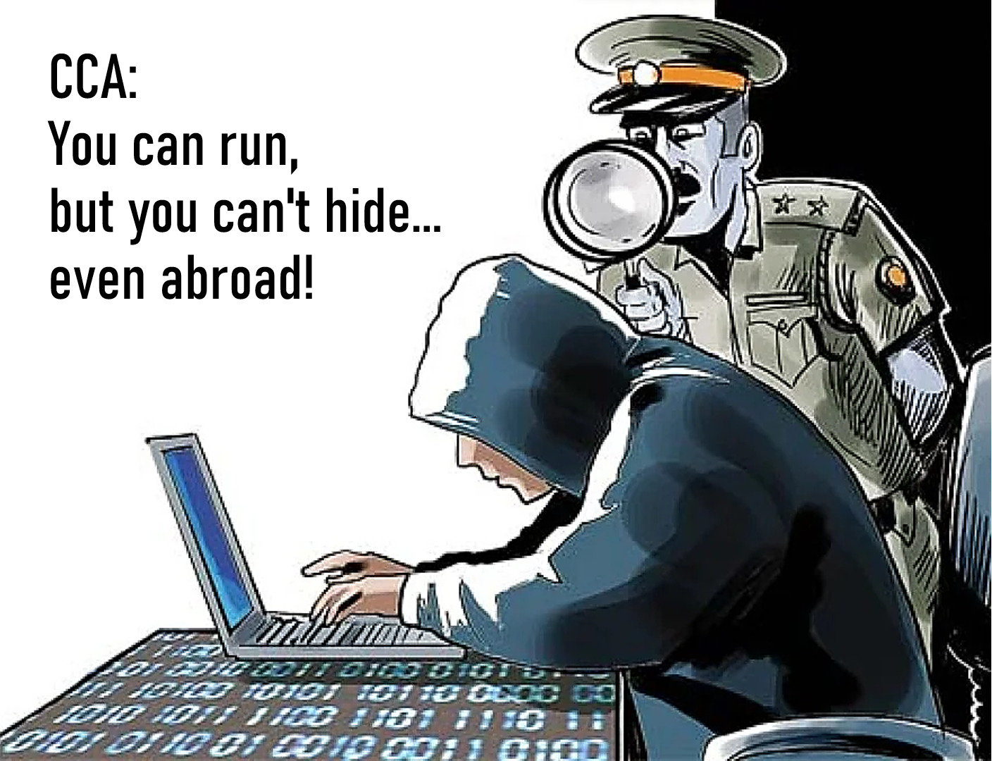 clipart-of-a-police-investigating-a-cyber-criminal