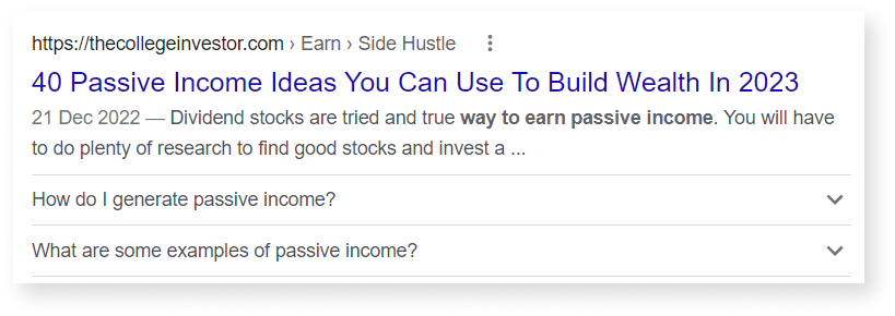 A screenshot of adding benefits to your headline example 2