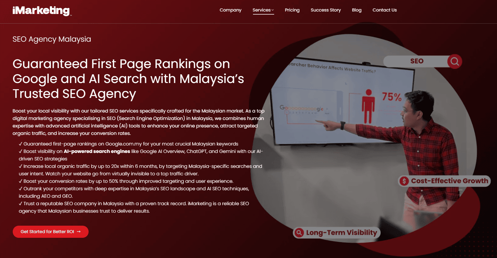 imarketing seo service page