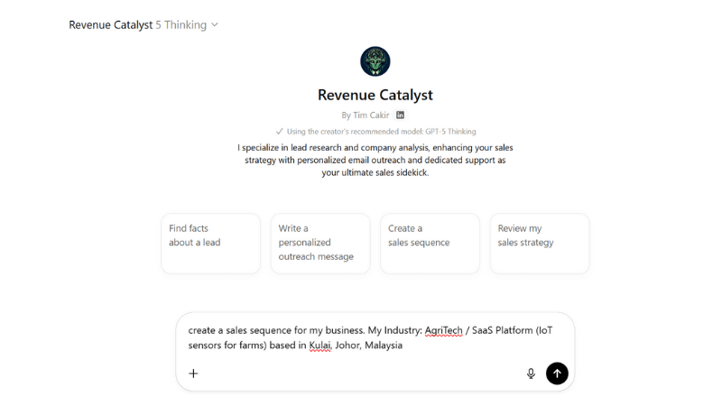 Revenue Catalyst